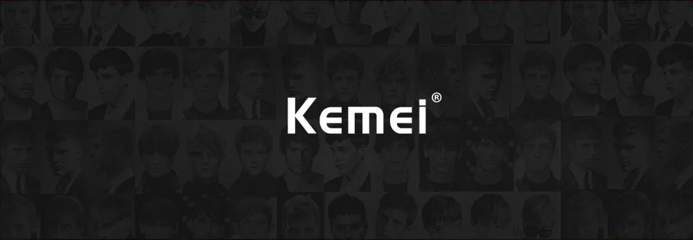 Kemei1531 Triple Blade Резка Системы полностью стирать электробритвы Интеллектуальный светодиодный Дисплей Бритва Перезаряжаемые бритвы 110-240 В