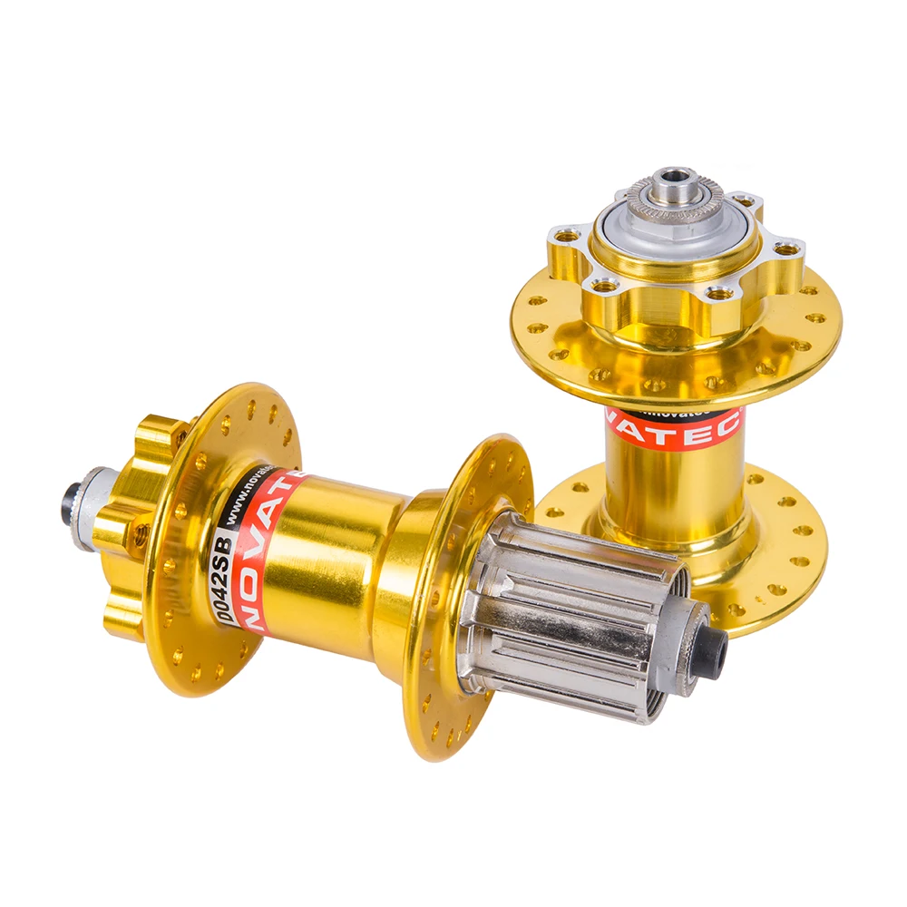 

ZTTO Bicycle Hub D041SB/D042SB Gold Golden Disc Brake MTB Mountain Bearing Hub 32H Hole quick release QR