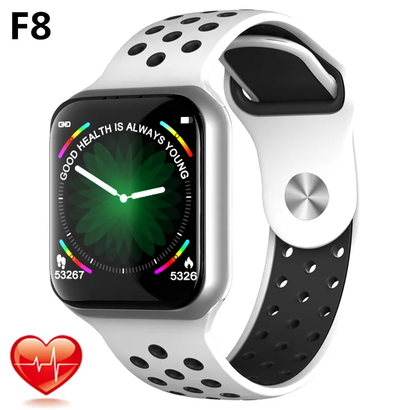 

F8 smart watch men womenfashion smart band fitness tracker heart rate blood pressure blood oxygen monitoring IP67 waterproof