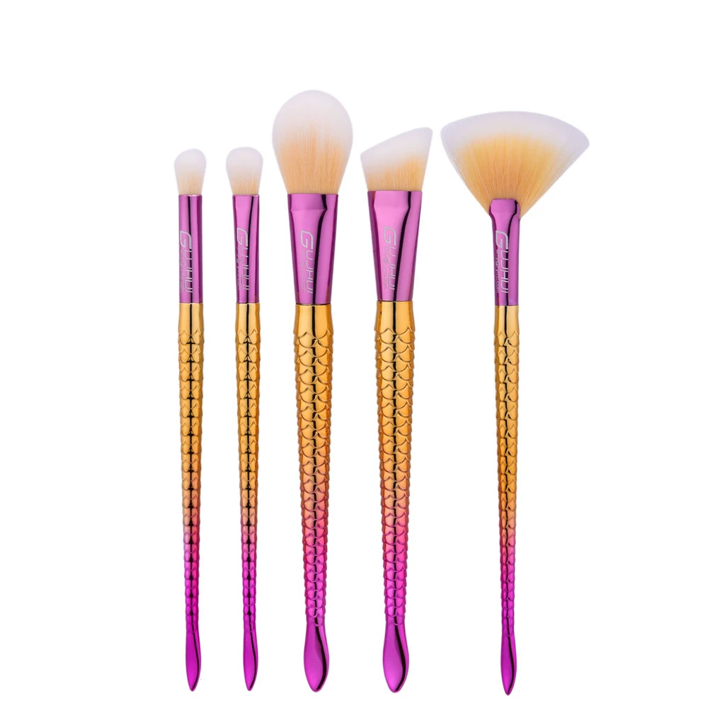 New 5PCS  Make Up Foundation Eyebrow Eyeliner Blush Cosmetic Concealer Brushes
