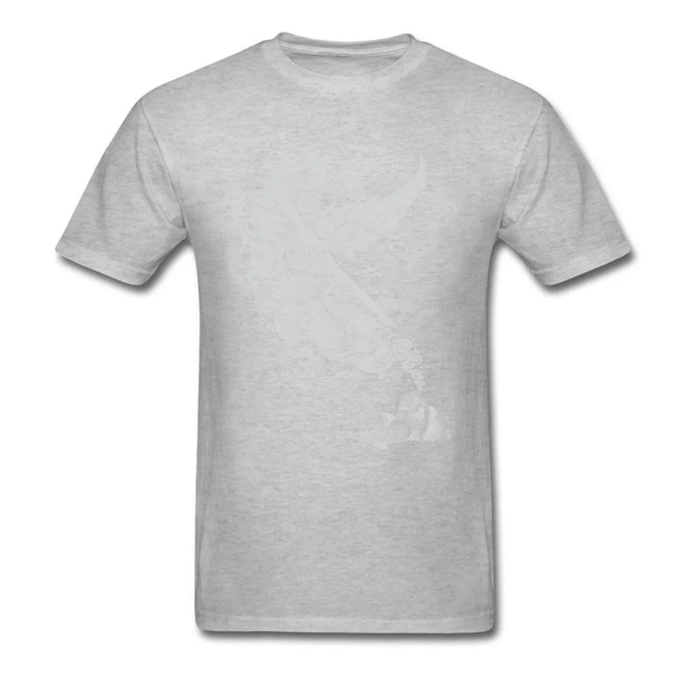 The Night Before the Battle 100% Cotton Fabric Tops & Tees for Men Printed Tshirts Casual Brand O-Neck Tee Shirt Short Sleeve The Night Before the Battle grey
