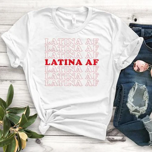 

Latina AF Unisex T-Shirt - Unisex Clothing - Latina Shirts - Morena Tees