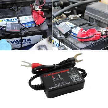 

QUICKLYNKS Car Battery Monitor BM2 Bluetooth 4.0 Device All Car 12V Battery Tester On Phone APP