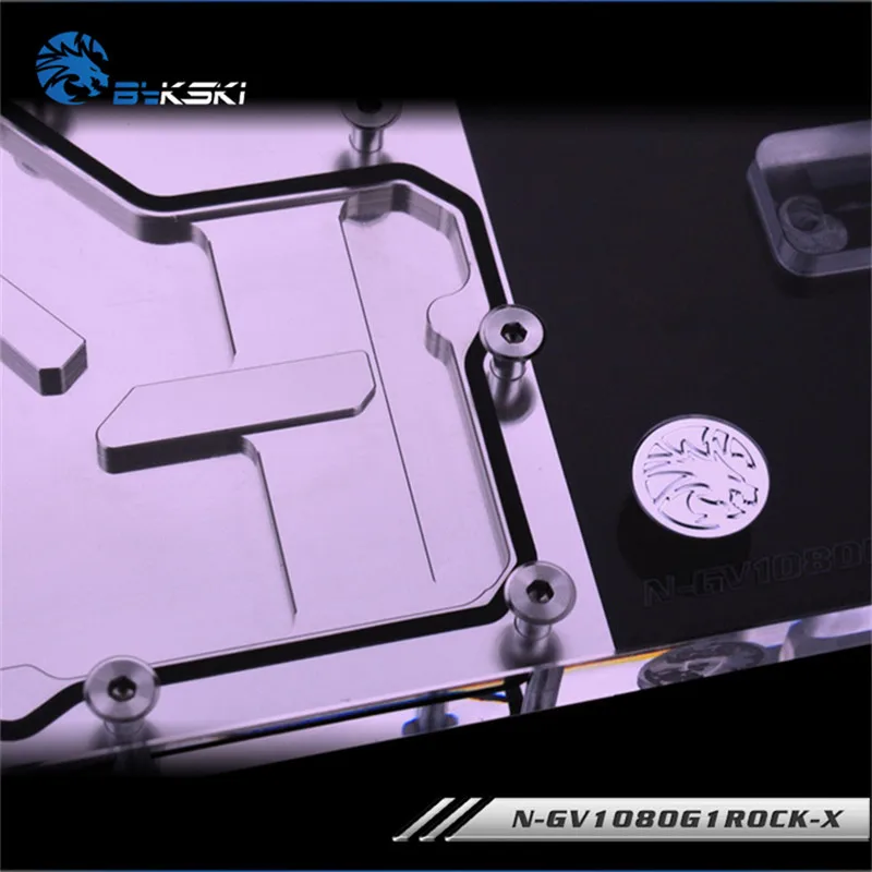 Bykski N GV1080G1ROCK X полный охват GPU Блок воды для VGA GIGABYTE GeForce GTX 1080 G1 ROCK 8G