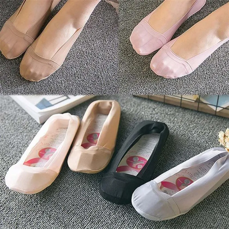 Buy Female Women Summer Socks Antiskid Invisible Liner