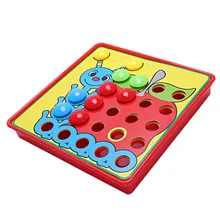 Большой грибной гвоздь креативная головоломка Кнопка гриб гвоздь 12 художественных карточек бусины Детские развивающие игрушки