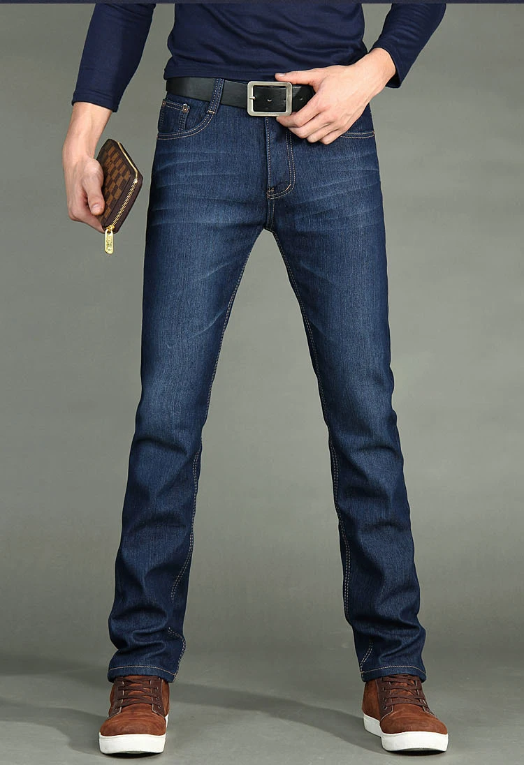 vintage jeans men Slim Fit Mens Jeansrock revival jeans Pencil Pants ...