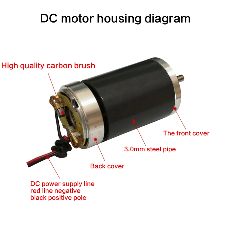 AIYIMA imán permanente Micro Motor DC 12 V 24 V miniatura de alta velocidad gran par de ajustar la velocidad hacia adelante y hacia atrás motor AIYIMA imán permanente Micro Motor DC 12 V 24 V miniatura de alta velocidad gran par de ajustar la velocidad hacia adelante y hacia atrás motor