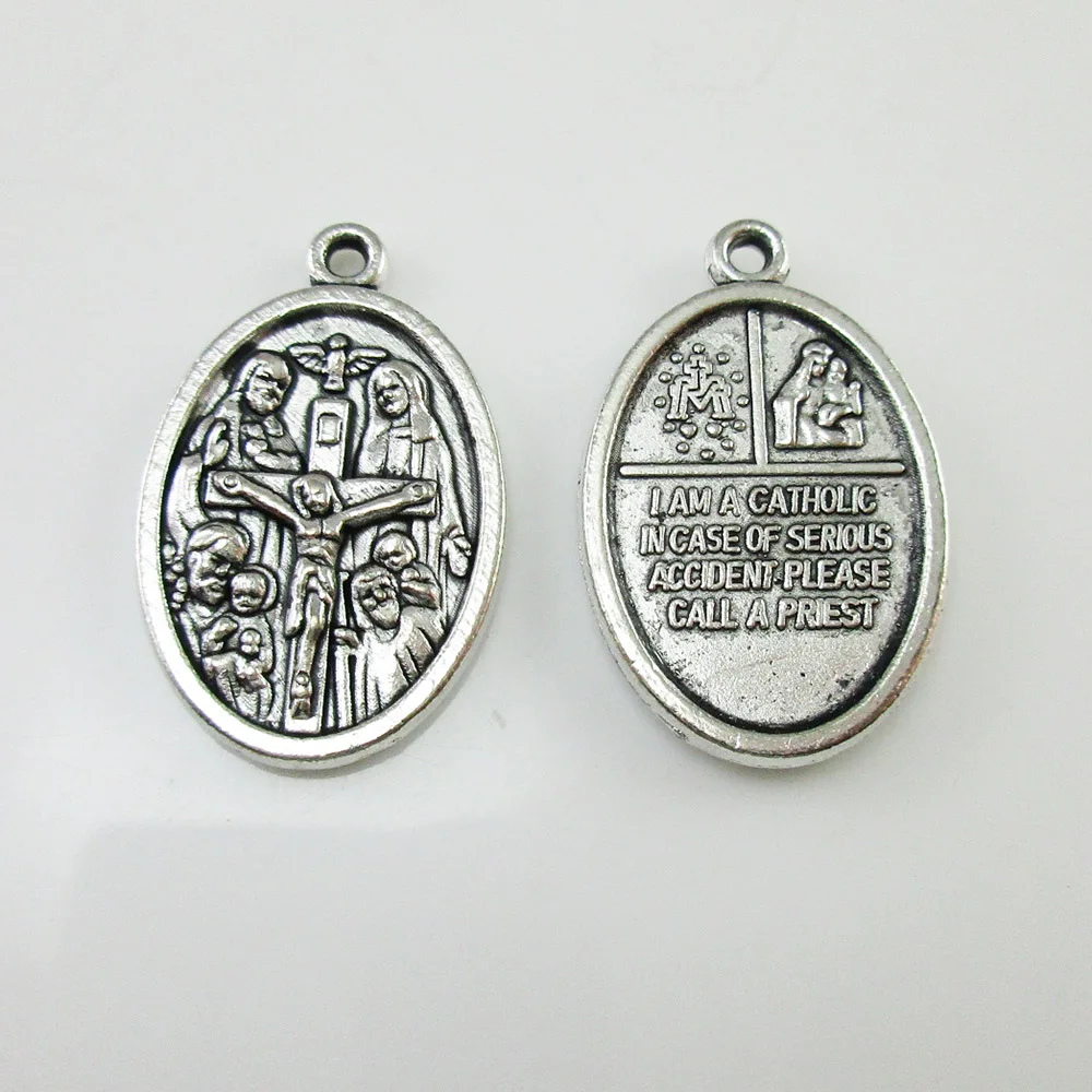 

100pcs of Saint Via Crucis Medal Catholic Pendant