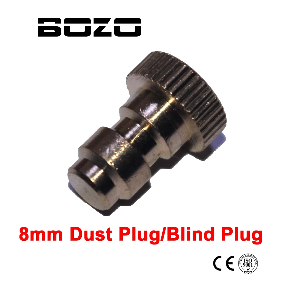 

New Paintball airsoft pcp shoting Connection Hex 8MM Quick Connect Male Dust Plug / Blind Plug