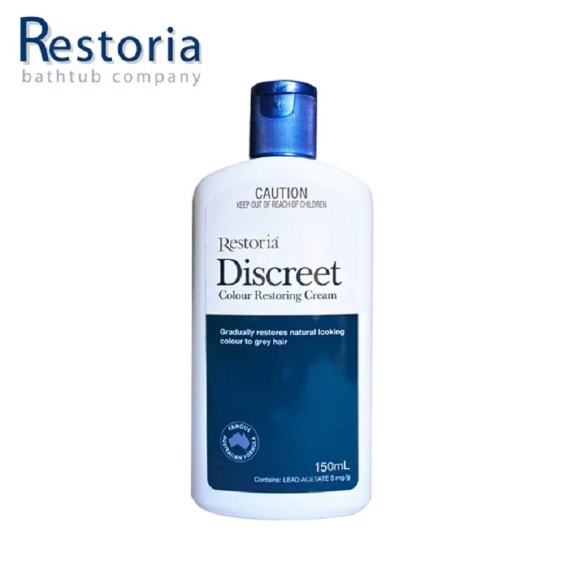 نتيجة بحث الصور عن ‫كريم رستوريا لاسترجاع اللون الطبيعي للشعر الأشيب Restoria Discreet Hair Cream‬‎