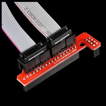 

LCD 12864 Graphic Smart Display Controller module with connector adapter & cable for RepRap RAMPS 1.4 3D Printer kit Red