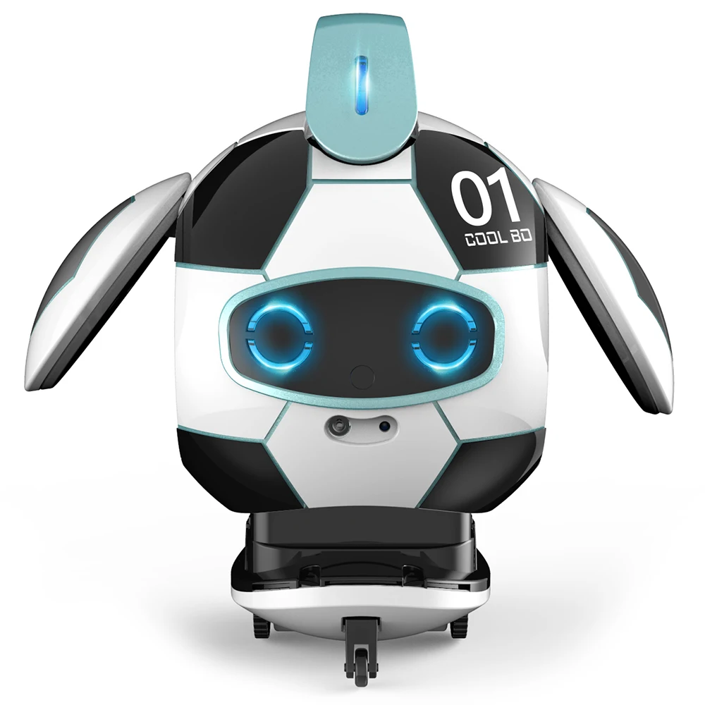 J01 футбольный робот распознавание речи версия Поющий танец крутой Бо мяч футбольный Робот Инфракрасный датчик Автоматический умный робот игрушка Подарки