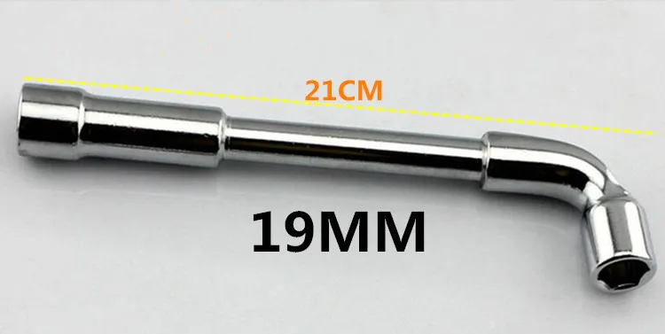 Высокое качество 8 мм-19 мм L Тип torx торцевой ключ динамометрический ключ диагностический инструмент универсальный гаечный ключ ручной инструмент - Цвет: I               19mm