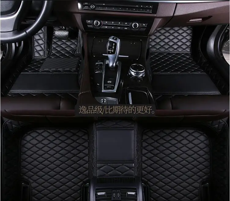 

Car Accessories Floor Mats Fit for Jaguar XF XE XJL XK F-PACE F-TYPE brand Leather Car Floor Auto Mats