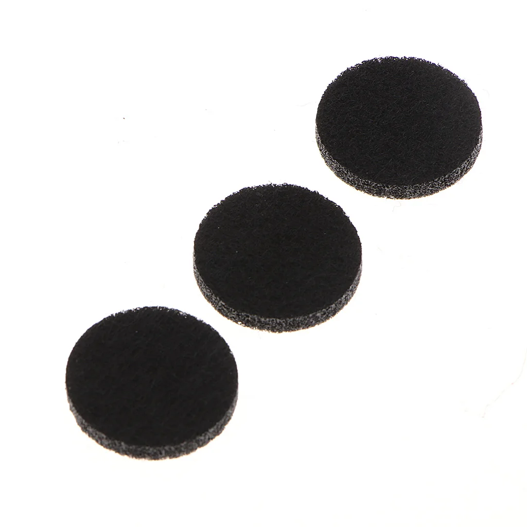 200Pcs 21mm Oil Pad Felt Pads Round Refill Pads for 25mm Perfume Locket Essential Oil Diffuser Locket Pendant Necklace Car Vent