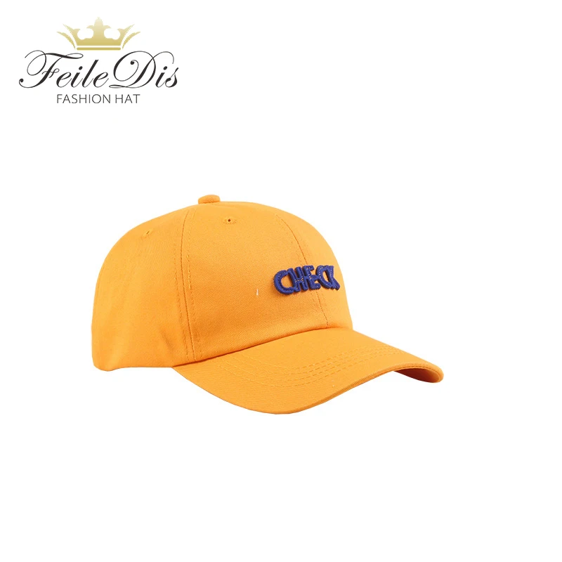 

[FEILEDIS]New Hot Fashion Men Women Baseball Caps Spring Summer Sun Hats for Women Solid Snapback Cap Wholesale Dad Hat LR-47