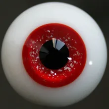 [Wamami] E1210#18 мм красные стеклянные глаза для BJD Dollfie Pupil Eyes Outfit