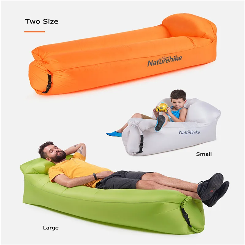 Naturehike Ultralight Inflatable Sofa Air Bed Lazy Bags Portable Air Sofa For Tourism Outdoor Beach Lazy Sofa Camping Cots