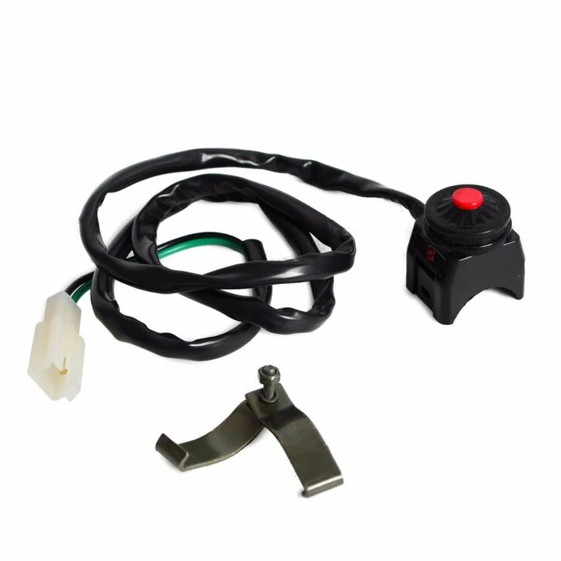 

Ignition Kill Switch Black For Honda/Yamaha/Kawasaki/Suzuki/KTM New Hot Sale
