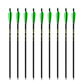 

6/12 Packs Mix Carbon Crossbow Bolts 16/18/20 inch 8.8mm O.D with 125 Grain Arrowheads Archery Hunting Crossbow Arrows