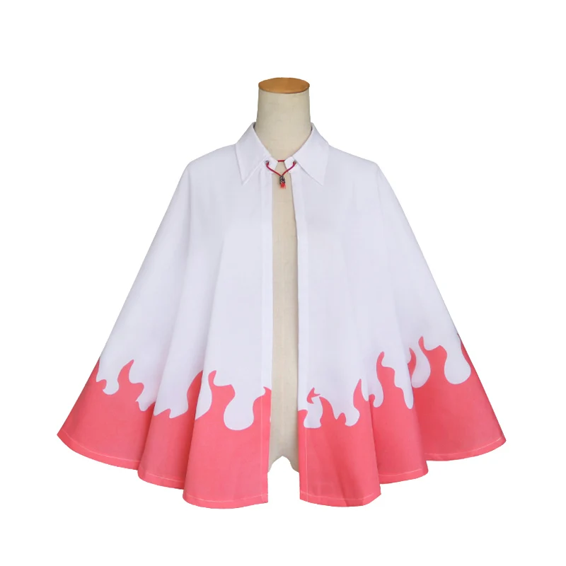 KIGUCOS 7 Hokage Униформа Uzumaki Наруто косплей костюмы из популярного аниме плащ накидка