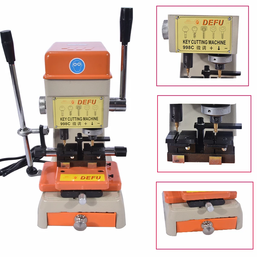 998C Best Key Cutting Machine ford Voltage From 220V to 230V or 110v to