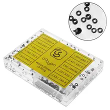 Мини-резинка шайба уплотнительное кольцо часы Корона прокладка водонепроницаемый уплотнения инструмент для ремонта 10 Размер