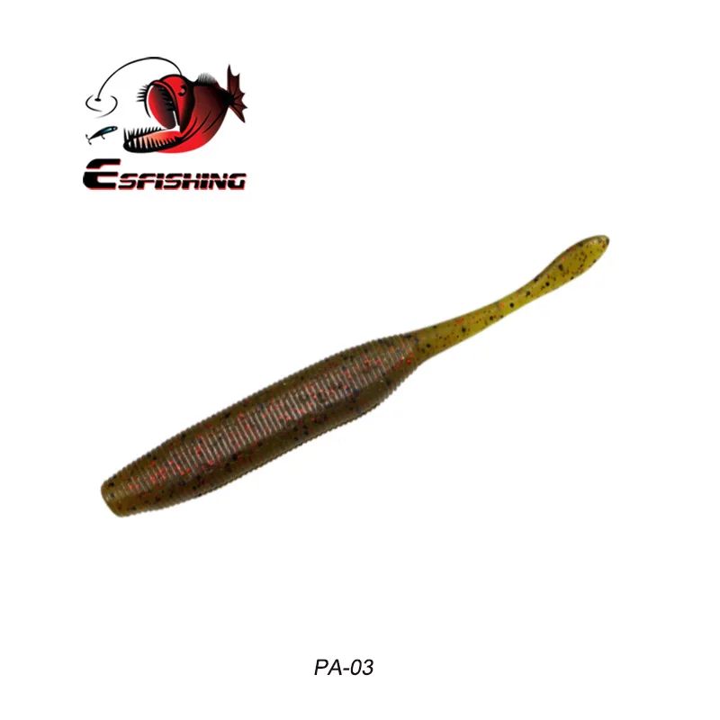 Рыболовные приманки ESFISHING Drive Shad, 125 мм, 7,8 г, 5 шт., рыболовные приманки для ловли карпа, набор Iscas, искусственные приманки для ловли на крючок, спиннербейт - Цвет: PA03