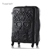 Three pieces for sale together 19/24/28 Inch Rolling Luggage Spinner brand Travel Suitcase Big golden tooth skull ► Photo 3/3