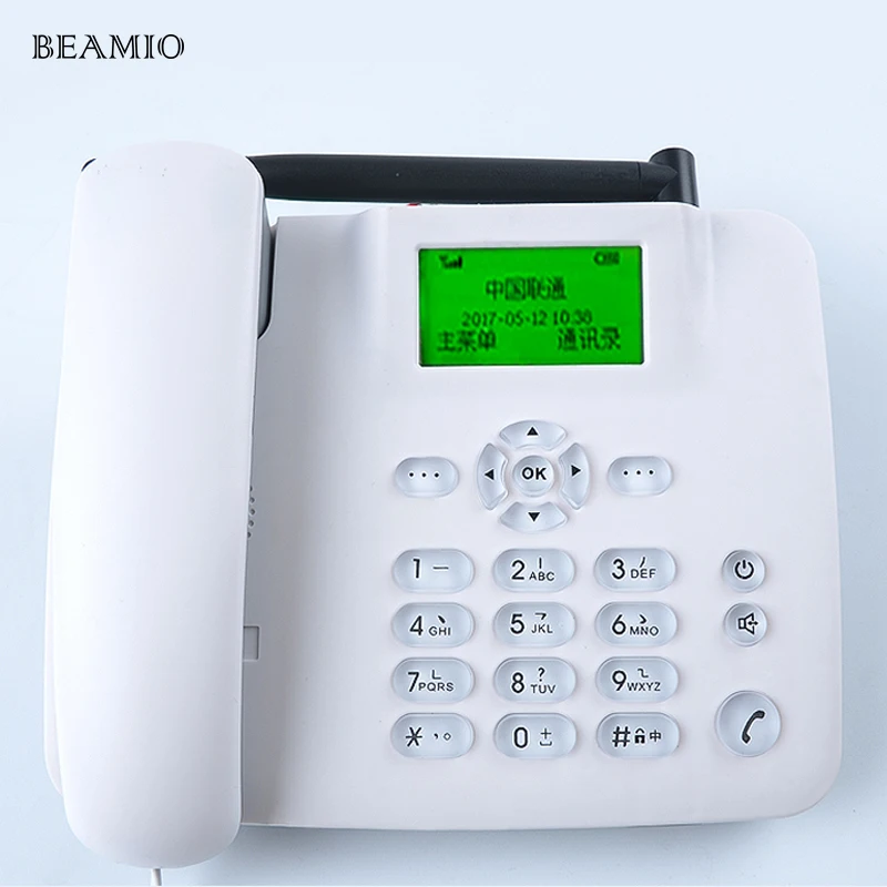 

GSM 850/900/1800/1900MHz Fixed Wireless Telephone With FM Support Speed Dial Wireless Telephone Cordless Telephone For Home