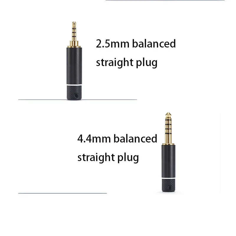 OKCSC HiFi кабель-адаптер 2,5 мм 4,4 мм сбалансированный штекер папа-папа 3,5 мм папа аудио кабель Медь Серебро для наушников mp3-плеер