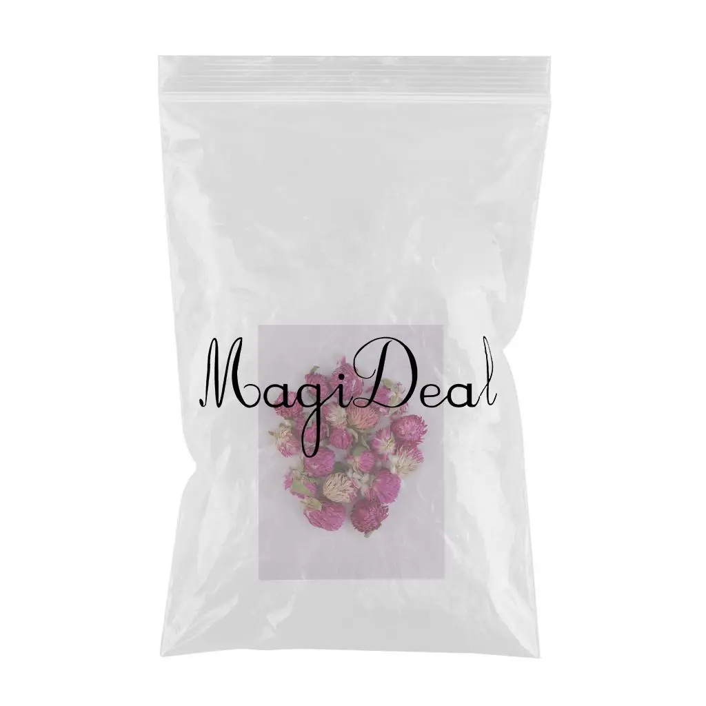 20 Pieces Pressed Flowers Dried Gomphrena Globosa DIY Resin Casting Pendants Jewellery Findings ,Candles, Soap Making Supplies	