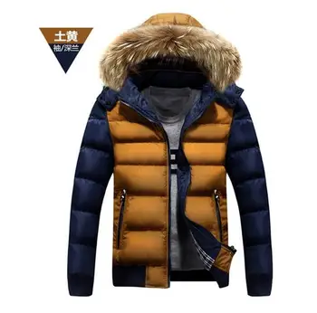 

Down Parkas Hooded men's size M-3XL Free shipping men's winter jacket thick jacket men coat 0360