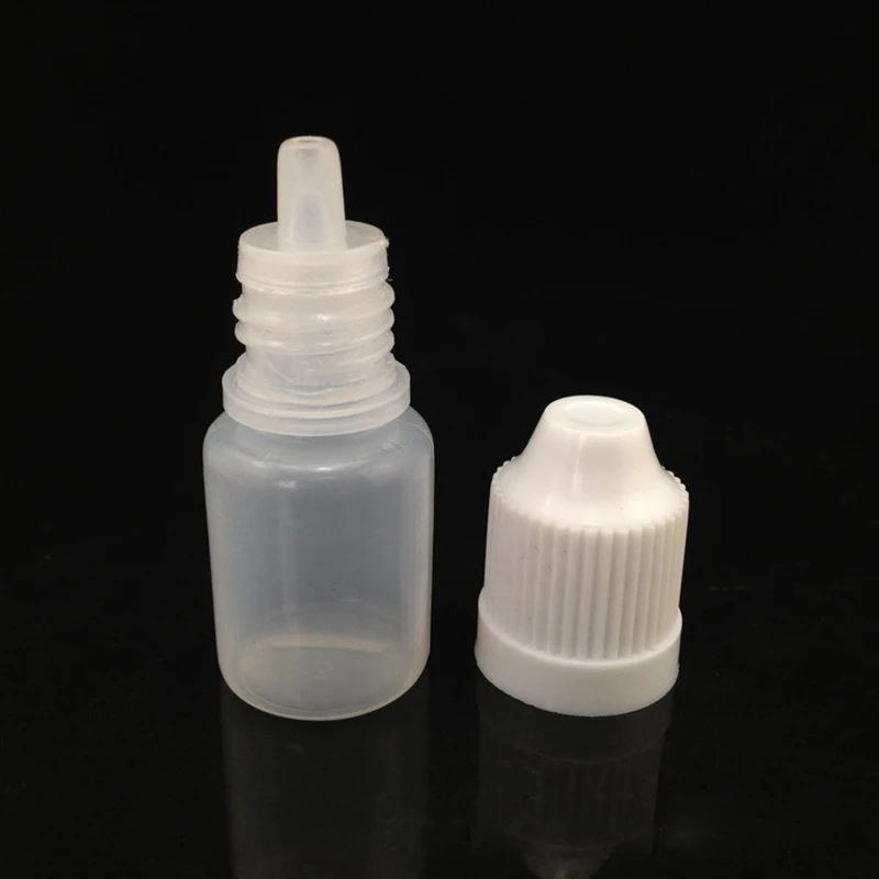 5ml Empty Plastic Squeezable Dropper Bottles Eye Liquid Dropper M01849