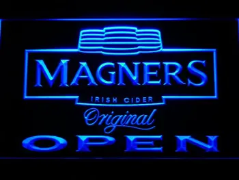 

061 Magners Irish Cider OPEN Bar LED Neon Sign with On/Off Switch 20+ Colors 5 Sizes to choose