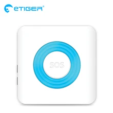ETIGER S6A 85dB сирена поставляется с проблесковым маячком Беспроводной сирена для Аварийная Системы S4/S3B