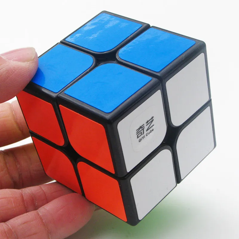 QIYI QIDI 2X2X2 для скоростного магического кубика карманный цветной пазл