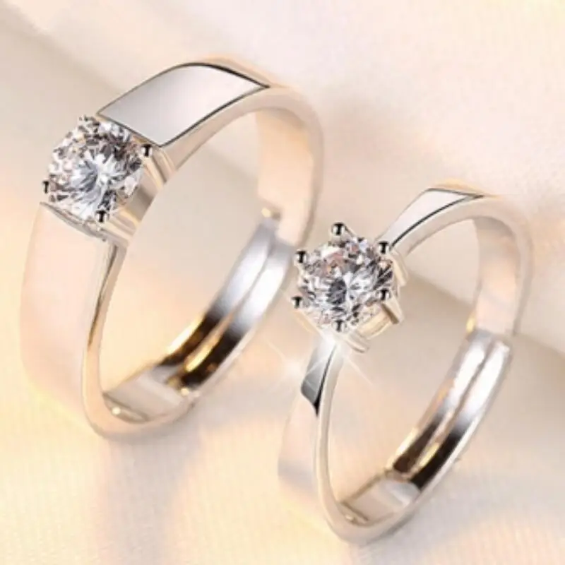 

AA Lovers A pair Ring To live Rings student Jewelry men and women