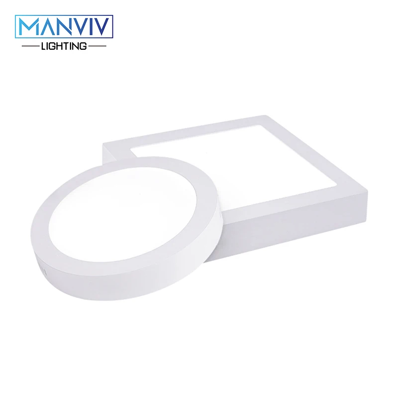

Led Down Light 6W 12W 18W 230V LED Round Square Panel Light Surface Mounted Ceiling Down Lamp Cold White Warm White