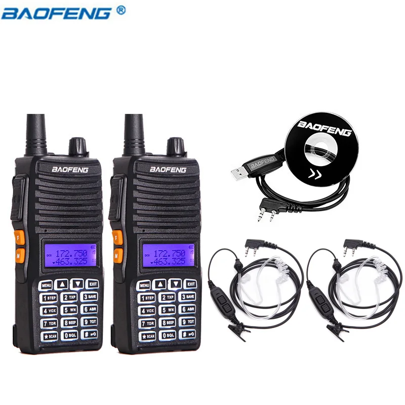 

2PCS Baofeng UV-82 8W High Power Powerful Walkie Talkie 10km long range Two Way Radio cb radio Transceiver(Upgraded of BF UV82)