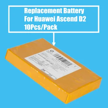 

New Arrival 10PCS/PACK 2900mah Replacement Battery for Huawei Ascend D2 D2-0082 High Quality