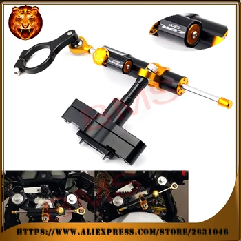 

Motorcycle Steering Damper Stabilizer Adjustable Linear with Bracket Kit C For HONDA CBR 650 CBR650F Free Shipping Logo 2014-16