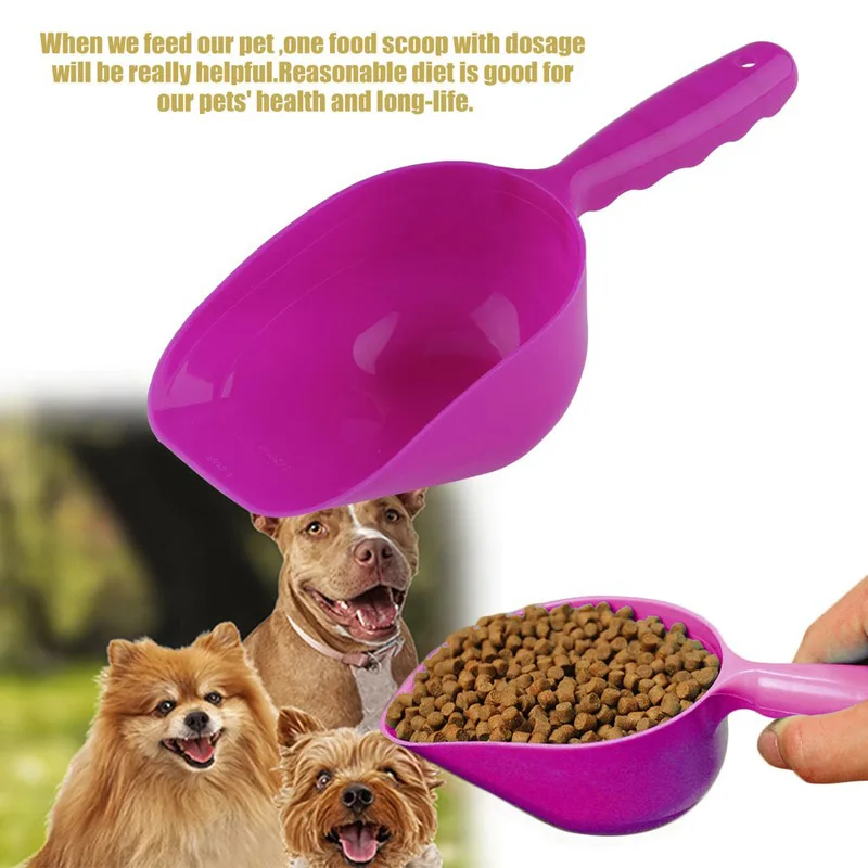 Buy pet dog Puppy Dry Food Spoon Plastic Hand Shovel