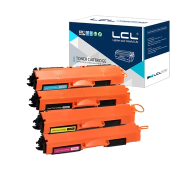 

LCL 130A CF350A CF351A CF352A CF353A (4-Pack) Compatible Laser Toner Cartridge for HP Color LaserJet Pro MFP M176n/M177fw