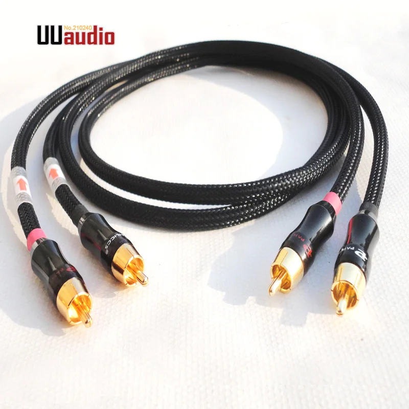 England HIFI Pure Copper Wire Audio RCA XLR Interconnect AUX Cable