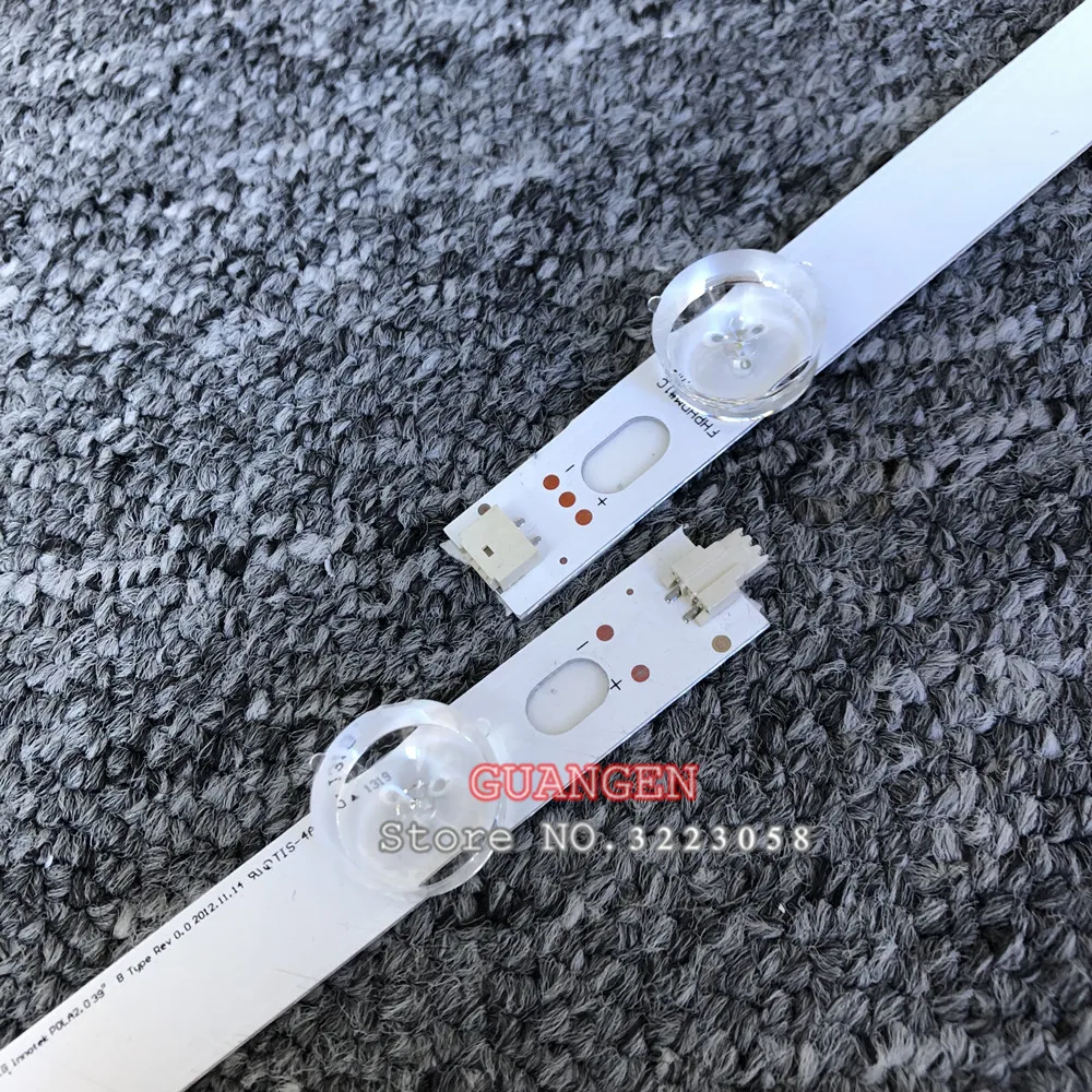 30 комплектов = 240 штук Светодиодный фонарь подсветки для 39 ''ТВ HC390DUN-VCFP1-21X 39LN5400 39LA6200 LG innotek POLA 2,0 POLA2.0 39" A/B Тип