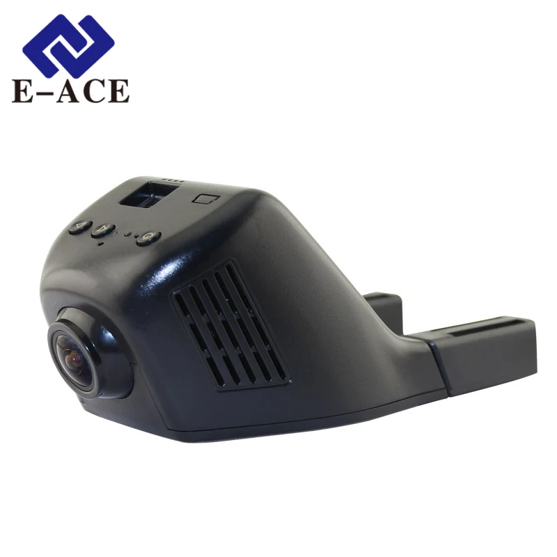 E-ACE Car Dvr WIFI DVRs Dual Camera Lens Registrator Dashcam Digital Video Recorder Camcorder Full HD 1080P 30FPS Night Version