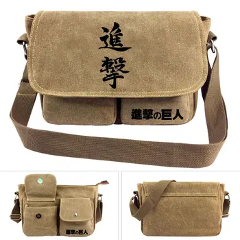

Attack on Titan NARUTO Messenger Bags Handbags Women's pouch Shoulder Bags crossbody bag for women