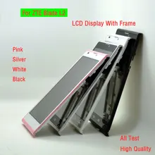 High Quality 5.0″ Blade L2 LCD For ZTE Blade L2 LCD Display Touch Screen Digitizer With Bezal Frame Full Assembly